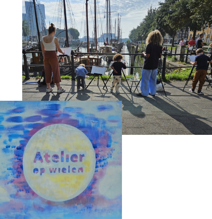 logo atelier op wielen